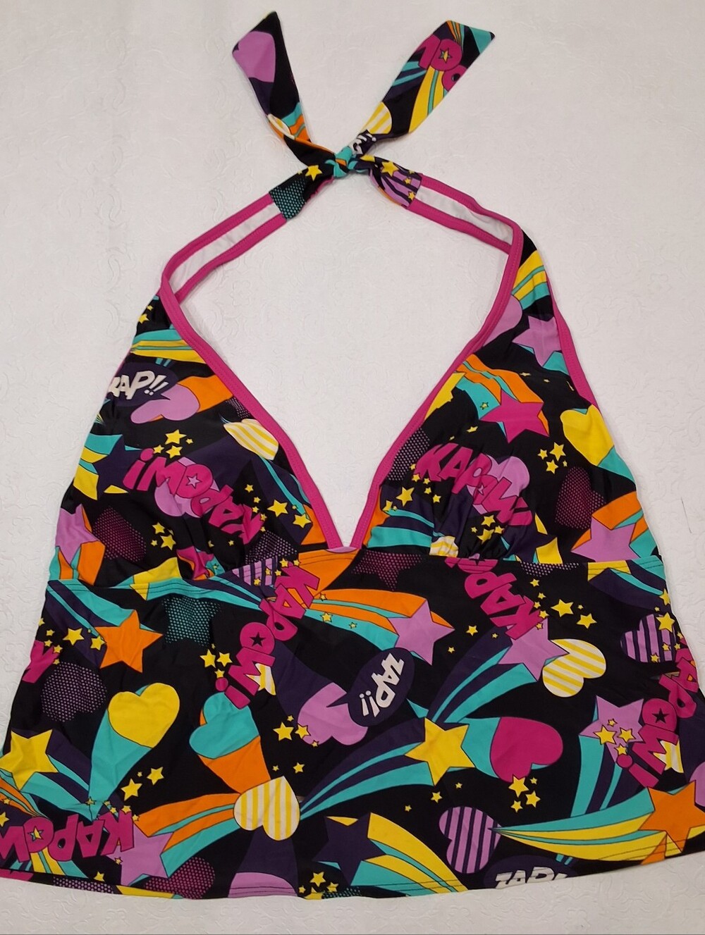 Joe Boxer Swim Top Plus  Size 2X